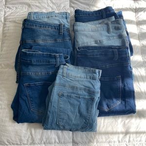 7 Pairs Of Fashion Nova Jeans Bundle (Xl-1x) - image 1